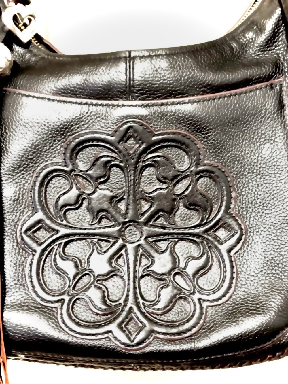 Brighton Silvana Ferrara Collection Genuine Leather Shoulder Bag - Picture 4 of 9